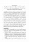 Research paper thumbnail of Confessional Communities as Communities of Memory: The Greek Catholics of Biały Bór and the Orthodox of Włodawa