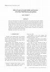 Research paper thumbnail of Effect of Lead on Growth, Viability and Structure of the Slime Mold Physarum polycephalum