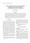 Research paper thumbnail of Effect of cadmium chloride ( CdCl2 ) on cytoplasmic shuttle streaming, structure, growth and migration of the plasmodial slime mold Physarum polycephalum