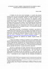 Research paper thumbnail of O TECHIE E O FUZZY: SOBRE O DESCONFORTO DO DIREITO COM A TECNOLOGIA NAS AUDIÊNCIAS DE CUSTÓDIA