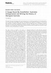 Research paper thumbnail of A Voyage Around My Grandfather: Australian Antiquarianism and writing the history of Aboriginal Australia