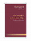 Research paper thumbnail of Aux marges de la phénoménologie. Lectures de Marc Richir, Paris, Hermann, coll. « Rue de La Sorbonne », 2019