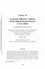 Research paper thumbnail of Economic-Efficiency Analysis of Rawalpindi Bypass Project: A Case Study