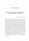 Research paper thumbnail of État de la recherche : Femmes, genre et corps dans l’Europe du Sud-Est et en Turquie, mi-XIXe-mi-XXe siècle