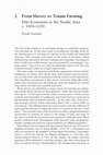 Research paper thumbnail of Iversen, Frode (2019). From Slavery to Tenant Farming. Elite Economies in the Nordic Area c. 1050-1250, In J. V. Sigurdsson; B. Poulsen & H Vogt (eds.),  Nordic Elites in Transformation, c. 1050-1250