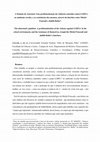 Research paper thumbnail of A punição do anormal: Uma problematização das violências cometidas contra LGBTs+ no ambiente escolar, e as resistências dos mesmos, através da interface entre Michel Foucault e Judith Butler