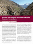 Research paper thumbnail of Rescuing the Paleolithic Heritage of Hawraman, Kurdistan, Iranian Zagros