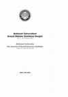 Research paper thumbnail of Bir Balkan Şehrinden Kesitler: Saraybosna