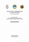 Research paper thumbnail of Scuola estiva internazionale in studi danteschi, Tredicesima edizione, Comitato scientifico: Simona Brambilla, Giuseppe Frasso (Direttore), Alessandro Ghisalberti, Giuseppe Ledda, Paolo Pellegrini (Ravenna-Verona 25-31 agosto 2019)