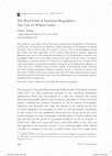 Research paper thumbnail of The Work Ethic in Humanist Biographies: The Case of Willem Canter. Hungarian Historical Review 8 (2019), 594-619.