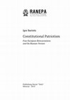 Research paper thumbnail of Constitutional Patriotism: Four European Reincarnations and the Russian Version