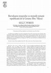 Research paper thumbnail of Reevaluarea tezaurului cu monedă romană republicană de la Goranu (Rm. Vâlcea)/A Reevaluation of the Roman Republican Coin Hoard from Goranu (Rm. Vâlcea)