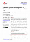 Research paper thumbnail of Functional Cognitive Psychodiagnosis: An Exploratory Examination of a Complementary Tool