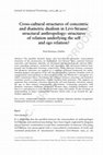 Research paper thumbnail of Cross-cultural structures of concentric and diametric dualism in Lévi-Strauss’ structural anthropology: Structures of relation underlying the self and ego relation ?