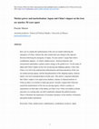 Research paper thumbnail of Market Power and Marketisation: Japan and China’s impact on the iron ore market, 50 years apart.