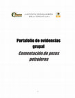 Research paper thumbnail of Portafolio de evidencias grupal Cementación de pozos petroleros