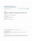 Research paper thumbnail of Blackberry Addiction: Symptoms and Outcomes