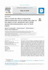 Research paper thumbnail of Data to model the effects of perceived telecommunication service quality and value on the degree of user satisfaction and e-WOM among telecommunications users in North Cyprus