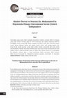 Research paper thumbnail of Risâlet Öncesi ve Sonrası Hz. Muhammed'in Hayatında Himaye Kavramının Sorun Çözücü İzdüşümleri