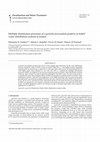 Research paper thumbnail of Desalination and Water Treatment Multiple disinfection processes of Legionella pneumophila positive in hotels' water distribution systems in Jordan