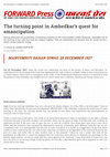 Research paper thumbnail of The turning point in Ambedkars quest for emancipation | Forward Press