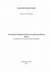 Research paper thumbnail of A Consistência Ontológica da Doutrina do Logicismo de Bertrand Russell