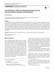 Research paper thumbnail of [2018c] From 1849 back to 1788- Reconciling the Faustmann Formula with the Principle of Maximum Sustainable Yield