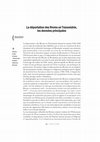 Research paper thumbnail of La déportation des Rroms en Transnistrie, les données principales