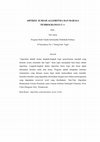 Research paper thumbnail of ARTIKEL ILMIAH ALGORITMA DAN BAHASA PEMROGRAMAN C++