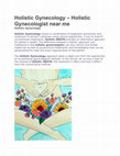 Research paper thumbnail of Holistic Gynecology