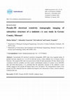 Research paper thumbnail of Pseudo-3D electrical resistivity tomography imaging of subsurface structure of a sinkhole-A case study in Greene County, Missouri