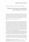 Research paper thumbnail of Doing Race in Europe. Contested pasts and contemporary practices