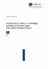 Research paper thumbnail of A crónica de D. Pedro I: a estratégia cronística em Fernão Lopes