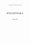 Research paper thumbnail of M. Jeffreys - M. D. Lauxtermann (εκδ.), The Letters of Psellos. Cultural Networks and Historical Realities [Oxford Studies in Byzantium], Oxford 2017, σσ. x + 468 + 2 εικ. + 1 πίν., in Bυζαντιακά 34 (2017) 293-297 [in Greek].