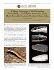 Research paper thumbnail of A Range Extension of the Karnataka Bronzeback, Dendrelaphis chairecacos (Boie 1827), from the Northern Western Ghats, India