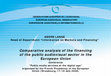 Research paper thumbnail of Comparative analysis of the financing of the public audiovisual sector in the European Union