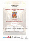 Research paper thumbnail of Locandina_Inaugurazione_MasterADiP_31-01-2020