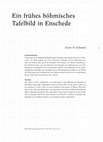 Research paper thumbnail of Ein frühes böhmisches Tafelbild in Enschede, in: Wallraf-Richartz-Jahrbuch, 80, 2019, pp. 13-27