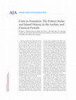 Research paper thumbnail of Review of B. L. Erickson, Crete in transition: the pottery styles and island history in the archaic and classical periods.