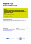 Research paper thumbnail of (Un)Frozen Expressions: Melodramatic Moment, Affective Interval, and the Transformative Powers of Experimental Cinema