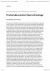 Research paper thumbnail of Fruttero&Lucentini, Opere di bottega