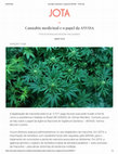 Research paper thumbnail of Cannabis medicinal e o papel da ANVISA - JOTA Info