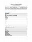 Research paper thumbnail of Resources on Tibet's Minoritized Languages