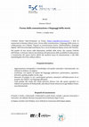 Research paper thumbnail of SUMMER SCHOOL 2020 | Forme della comunicazione e linguaggi della storia