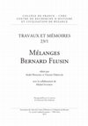 Research paper thumbnail of TRAVAUX ET MÉMOIRES | Tome XXIII/1 | Mélanges Bernard Flusin | édités par André Binggeli & Vincent Déroche avec la collaboration de Michel Stavrou