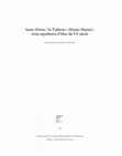 Research paper thumbnail of Saint-Dizier "La Tuilerie"  -Trois sépultures d'élite du VIe siècle (sommaire)