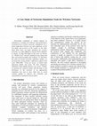 Research paper thumbnail of A Case Study of Networks Simulation Tools for Wireless Networks