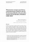 Research paper thumbnail of Monumentos europeos para héroes centroamericanos: primeros años de los hermanos Durini en los mercados artísticos de El Salvador y Honduras (1880-1883)