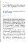 Research paper thumbnail of Book Review: Forming the Early Chinese Court: Rituals, Spaces, Roles by Luke Habberstad (Seattle: University of Washington Press, 2017).