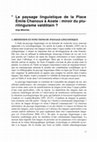 Research paper thumbnail of Le paysage linguistique de la Place Émile Chanoux à Aoste : miroir du plurilinguisme valdôtain?